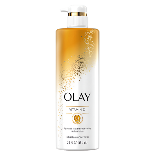 Olay Cleansing & Nourishing Body Wash with Vitamin B3 and Vitamin C, All Skin Types. 20 fl oz